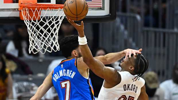 Chet Holmgren, OKC Thunder, Isaac Okoro, Cleveland Cavaliers